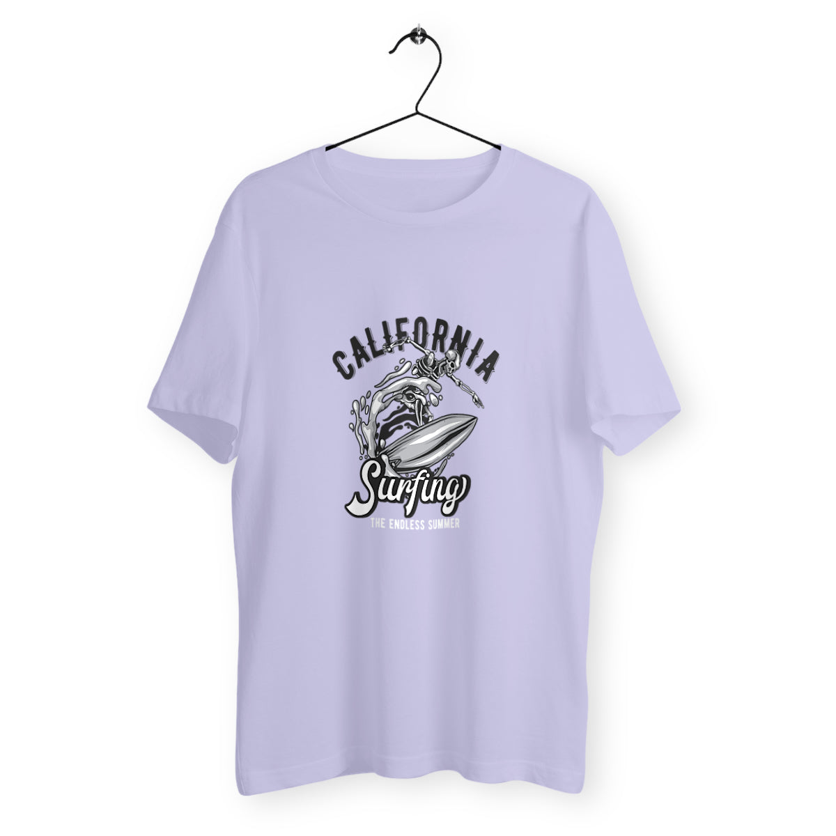 T-shirt Skull Surfing