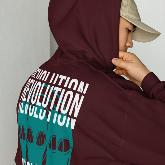 Sweat à capuche Revolution marron foncé