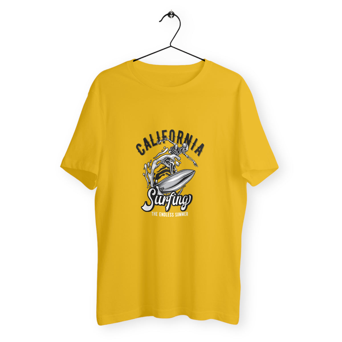 T-shirt Skull Surfing