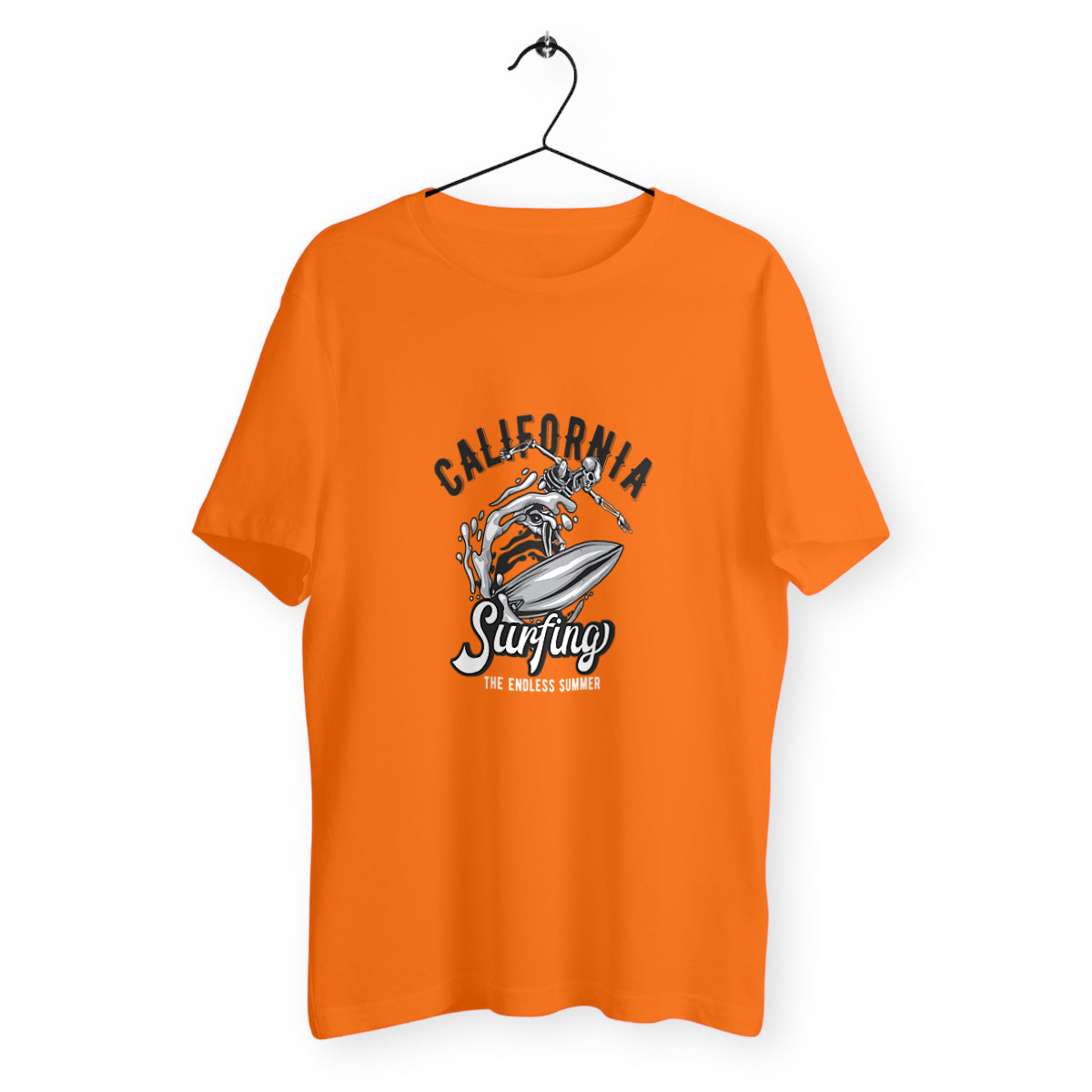 T-shirt Skull Surfing